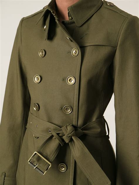 burberry green military coat|original Burberry trench coat.